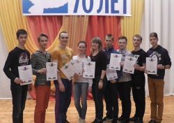 Команда школы №5, участников военно-спортивной игры "Зарница"